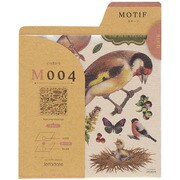 CJ-MOT-0104 [ジュタドール モチーフペーパー M004 BIRD]