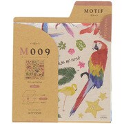 CJ-MOT-0109 [ジュタドール モチーフペーパー M009 TROPICAL]