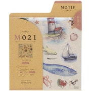 CJ-MOT-0121 [ジュタドール モチーフペーパー M021 MARIN]