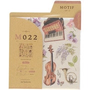 CJ-MOT-0122 [ジュタドール モチーフペーパー M022 ORCHESTRA]
