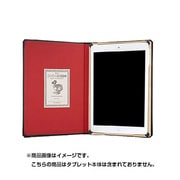 iPad Air用モレスキン風ケース Classic Red Liner カメラホール付き レッド IP511201