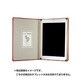 iPad Air用モレスキン風ケース Solid Cardinal/Gunnysack カメラホール付き カーディナル IP511221