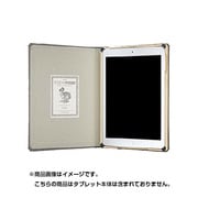 iPad Air用モレスキン風ケース Solid Fog/Gunnysack カメラホール付き フォッグ IP511222