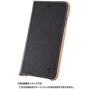 DR60LEFC-BK [iPhone 6用レザーフリップケース スタンド機能付き ドラコ レザー ブラック]