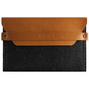 ヌードレザーとウールフェルトの封筒型スリーブ iPad mini/iPad mini Retina用 タン MUJJO-SL-019-TN
