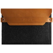 ヌードレザーとウールフェルトの封筒型スリーブ iPad/iPad2/3/4/Air用 タン MUJJO-SL-014-TN