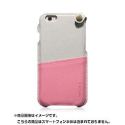 mono-posh-p-ip6-47-pink [iPhone 6/6s 4.7インチ対応ソフトレザーポーチ Soft Leather Pouch クリーム/ピンク]
