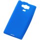 AQUOS SERIE mini SHV31 シリコンケース ブルー 半透明 RT-SHV31C1/A