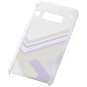 INFOBAR A03 デザインハードケース レッド RT-A03C11/R
