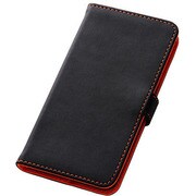 INFOBAR A03 ブックレザーケース 合皮 ブラック RT-A03LBC1/B