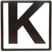 ヘルベチカ アルファベット ブックマーク K