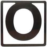 ヘルベチカ アルファベット ブックマーク O