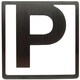 ヘルベチカ アルファベット ブックマーク P