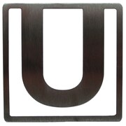 ヘルベチカ アルファベット ブックマーク U