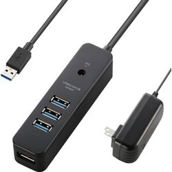 ヨドバシ.com - エレコム ELECOM USB3.0ハブ 4ポートマグネット付き ブラック U3H-T410SBK 通販【全品無料配達】