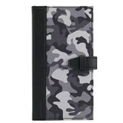TUN-PH-000363 [TUNEFOLIO BOOK for iPhone 6 Plus/6s Plus カモフラージュグレー]