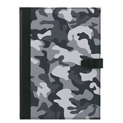 TUNEFOLIO BOOK for iPad Air2 カモフラージュグレー TUN-PD-000159