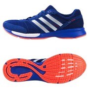 adizero CS boost 25.5cm ランニングシューズ メンズ アマゾンパープルF14/ランニングホワイト/ソーラーレッド [B34822]
