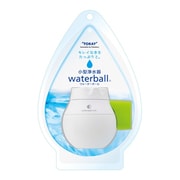 小型浄水器 waterball(ウォーターボール) カートリッジタイプ 丸型蛇口(16mm)対応 泡沫水栓(外ネジ式・内ネジ式)対応 ホワイト/グリーン WB600B-G