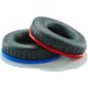 交換用イヤーパッド studio headphone DX ブルー＆レッド STPAD-DX-LR