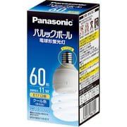 電球形蛍光灯 E17口金 クール色(3波長形昼光色) パルックボール D15形(11W) EFD15ED11EE17