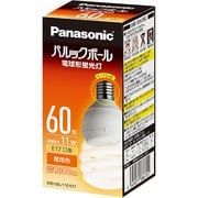 電球形蛍光灯 E17口金 3波長形電球色 パルックボール D15形(11W) EFD15EL11EE17
