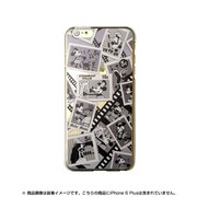 カスタムカバー iPhone 6 Plus 5.5インチ  切手シリーズ ミッキー&ミニーレトロ