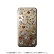 カスタムカバー iPhone 6 Plus 5.5インチ 夏目友人帳 ニャンコ先生 総柄