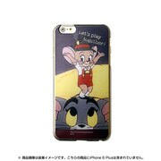 カスタムカバー iPhone 6 Plus 5.5インチ  トム&ジェリー 頭上でポーズ
