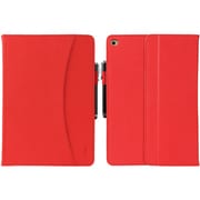 iPad Air 2用 360度回転式レザーケース レッド IP14-MAN-08508C