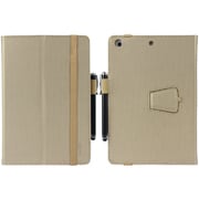 iPad Mini 3用ケース LEATHER COVER WITH STAND シャンパンゴールド IP14-ADM3-08503C