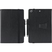 iPad Mini 3用ケース LEATHER COVER WITH STAND ブラック IP14-ADM3-08503D