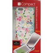 PL-I6X-018 [iCompact iPhone 6/6s 4.7インチ 小花柄白]