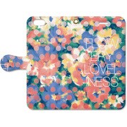 OS-BKI6-364 [デザイン手帳型ケース iPhone 6/6s 4.7インチ flowery loveliness]