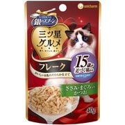 三ツ星グルメパウチ15歳が近づく頃フレーク40g