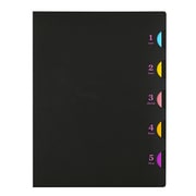 B5 ファイルノート ファイブチャート ブラック F116-05