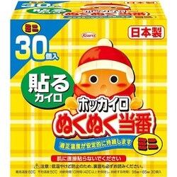 ヨドバシ Com 興和 コーワ Kowa ホッカイロ ホッカイロ ぬくぬく当番 ミニ 30個入 貼るタイプ 通販 全品無料配達