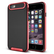 iPhone 6 Plus 5.5インチ対応 Crucial Bumper PCバンパー×TPU ハイブリッド ケース クリムゾンレッド