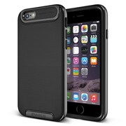 iPhone 6 Plus 5.5インチ対応 Crucial Bumper PCバンパー×TPU ハイブリッド ケース ダークシルバー