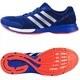 adizero CS boost 30.0cm ランニングシューズ メンズ アマゾンパープルF14/ランニングホワイト/ソーラーレッド [B34822]