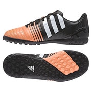 人工芝用サッカーシューズ ナイトロチャージ3.0 TF J ジュニアサイズ 22.0cm コアブラック×ランニングホワイト×フラッシュオレンジ [B39972-220]