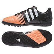 人工芝用サッカーシューズ ナイトロチャージ3.0 TF J ジュニアサイズ 23.0cm コアブラック×ランニングホワイト×フラッシュオレンジ [B39972-230]
