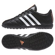 人工芝用サッカートレーニングシューズ パティーク11クエストラ TF J ジュニアサイズ 20.5cm コアブラック×ランニングホワイト×フラッシュオレンジ [B41027-205]