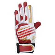 KBK34-S92227-L [adidas Professional バッティンググローブJR 両手用 ジュニアサイズ]