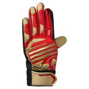 KBK34-S92228-M [adidas Professional バッティンググローブJR 両手用 ジュニアサイズ]