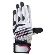 KBK34-S92229-L [adidas Professional バッティンググローブJR 両手用 ジュニアサイズ]