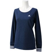 KBZ35-S92945-J/L [W adidas24/7 袖口リブロングスリーブTシャツ WOMEN'S]