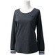 KBZ35-S92947-J/L [W adidas24/7 袖口リブロングスリーブTシャツ WOMEN'S]