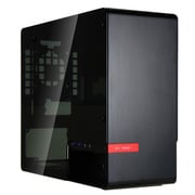 Mini-ITXマザーボード対応 PCケース ブラックモデル IW-CF02-BLA