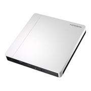 USB2.0 バスパワー対応 ポータブルDVDドライブ パールホワイト DVRP-U8NWA